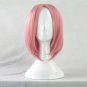 Hot Sale Cosplay Wig Haruno Sakura Cosplay Wig Pink Short Hair 35cm Wig Cap +Free Shipping