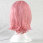 Hot Sale Cosplay Wig Haruno Sakura Cosplay Wig Pink Short Hair 35cm Wig Cap +Free Shipping