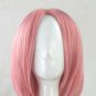 Hot Sale Cosplay Wig Haruno Sakura Cosplay Wig Pink Short Hair 35cm Wig Cap +Free Shipping
