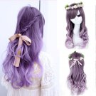 Fashion Womens Lolita Curly Wavy Long Wigs Cosplay Party Full Hair Wig New