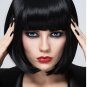 Wigs Fashion Women Party Sexy Short Medium Black Synthetic Hair Full Wig