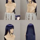 Shippuden Hinata Hyuga Blue&Black Mixed Cosplay Wig 80cm