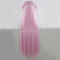 Anime K Project Neko Cosplay Wig Synthetic Wigs 100cm Long Straight Pink Party Wigs