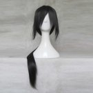 Free Shipping 80cm Long Straight Black Naruto Uchiha Itachi Hair Wigs Synthetic Anime Cosplay Wig