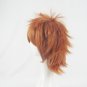 Anime K Yata Misaki Cosplay Wig 35cm Orange Brown Short Hair Halloween Wigs Free Cap