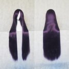 Anime Kirishima Shouko Cosplay Wig 100CM Purple Black Straight Hair Halloween Wigs Free Wig Cap