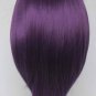 Anime NARUTO Konan Cosplay Wig 35CM Purple Black Short Hair Halloween Wigs Free Wig Cap