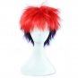 Food Wars Shokugeki no Soma Yukihira Souma Red Mixed Short Cosplay Full Wig