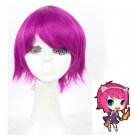 LOL League of Legends Annie Short Magenta Straight Cosplay Wigs