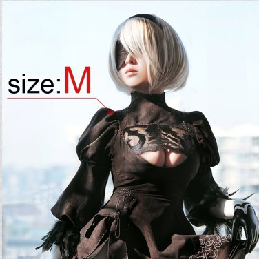 The Game Nier Automata 2B Custom Made Cosplay High Quality Cosplay size(M)