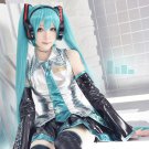 Vocaloid Miku Cosplay Bunches Women's Lolita 120cm Long Pigtails blue Synthetic Full Wig