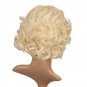 Marilyn Monroe Fashion Curly Wig Cosplay Hair Full Wigs Hot Style Short Blond