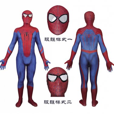 The Amazing Spider-Man Peter Parker Classic style cosplay zentai  Halloween Party Suit  Costume