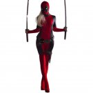 Marvel Women's Deadpool Costume cosplay Zentai suit Hallowmas party Costume