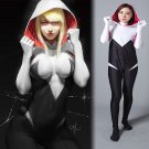 Marve's Gwendolyn Maxine Stacy|Gwen Stacy|Spider-Gwen cosplay hoodie zentai Suit Costume