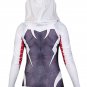 Marve's Gwen Stacy Spider-Gwen women's Spider-men sexy cosplay hoodie zentai Suit