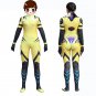 Overwatch OW D.Va DVA the Big bee lovely sexy Cosplay zentai jumpsuits Fancy dress party Costume