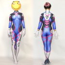 Overwatch OW D.Va DVA the original 3d enhanced Cosplay zentai jumpsuits Hallowmas Fancy dress party