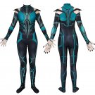 Marve's Thor: Ragnarök Hela cosplay zentai Bodysuit With the shoulder modelling Fancy dress party