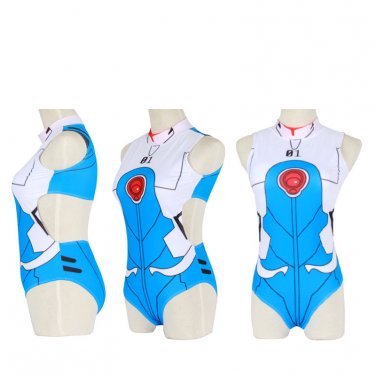 NEON GENESIS EVANGELION EVA-01 TEST TYPE lovely sexy cosplay one-piece swimwear