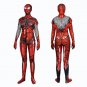 Women's Venom spider-man cosplay sexy red Cosplay zentai Bodysuit hoodie Hallowmas party