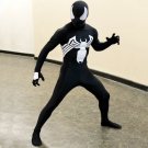 The black and white personalized spider-man  kids and  adults size Cosplay zentai bodySuit  Costume