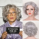 "Diary of a Mad Black Woman""Boo 2! A Madea Halloween" cosplay Silver short wave Cosplay Wig