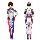 Creative personalized Harley Quinn D.VA Mix and match cosplay zentai Hallowmas party  jumpsuits