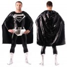 personalized DC's superman black cosplay zentai bodysuit Halloween Party Costume with a cape