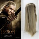 The Lord of the Rings  The Hobbit Elvenking prince ofThe elves Legolas Greenleaf cosplay flaxen wigs