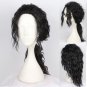 King of Pop Michael Jackson classic cosplay performance Halloween Party Fancy  Black curly wigs