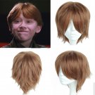 Film Harry Potter Ronald  Weasley  Ron cosplay Halloween Party Comic-Con brown wigs
