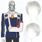 DARLING in the FRANXX code 081 cosplay Halloween Party Comic-Con gray short Anime wigs