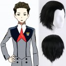 DARLING in the FRANXX MITSURU code 326 cosplay Party Comic-Con black Slicked-back Anime wigs