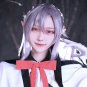 Seraph of the end Ferid Bathory cosplay Halloween Party Comic-Con Light purple Ponytail Anime wigs