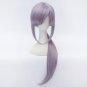 Seraph of the end Ferid Bathory cosplay Halloween Party Comic-Con Light purple Ponytail Anime wigs