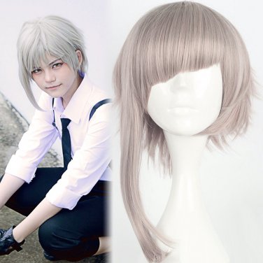 Bungo Stray Dogs Atsushi Nakajima &auml;&cedil;&shy;&aring;&sup2;�&aelig;�&brvbar; cosplay Halloween Party Comic-Con black short Anime wigs