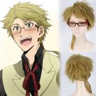 Bungo Stray Dogs Kunikida doppo 國木田獨步 cosplay Comic-Con green ponytail Anime wigs