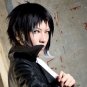 Bungo Stray Dogs Ryunosuke Akutagawa è¥å·ç«ä¹ä» cosplay Comic-Con black&white short Anime wigs