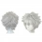GINTAMA Sakata Gintoki å‚田銀時 cosplay Halloween Party Comic-Con gray short Anime wigs