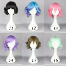 Many monochromatic color&mix color lolita lovely cute and sexy cosplay Halloween Party wigs