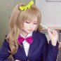 LoveLive! Minami Kotori originating cosplay Halloween Party Comic-Con flaxen Anime wigs