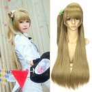LoveLive! Minami Kotori cosplay Halloween Party Comic-Con Olive upset Hair amount Anime wigs