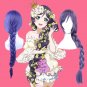 LoveLive! Nozomi Tojo 東條希 cosplay Fancy dress party Comic-Con purple braids Anime wigs
