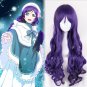 LoveLive! 東條希 Nozomi Tojo cosplay Fancy dress party Comic-Con purple curly hair Anime wigs