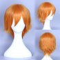 LoveLive! Honoka Kousaka cosplay  Party Comic-Con Turn sex male version orange short Anime wigs