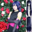 LoveLive! Sonoda Umi 園田 海未 cosplay Halloween Party Comic-Con dark purple Anime wigs