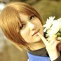 APH Axis Powers Hetalia North of Italy Hetalia Feliciano cosplay Comic-Con Party brown short wigs
