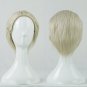 APH Axis Powers Hetalia Germany Ludwig cosplay Comic-Con Party beige Slicked-back Anime wigs