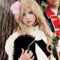 APH Axis Powers Hetalia Hungary Elizabeta cosplay Comic-Con Party light flaxen curly wigs